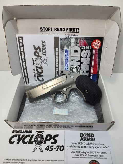 Bond Arms 45-70 Cyclops (New/Unfired)
