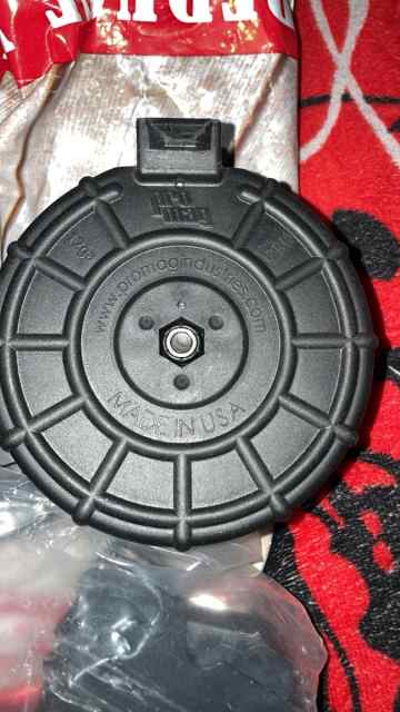 ProMag Saiga 12-Gauge 12-Round Drum Magazine