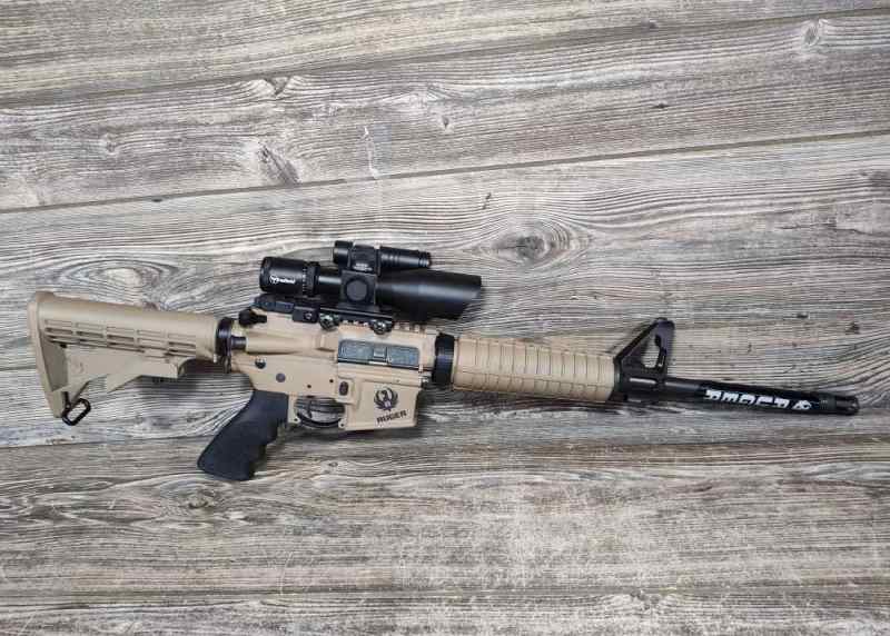 Ruger AR-556 5.56Nato 16&quot; Barrel w/ Firefield Scop