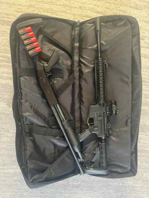 AR15 &amp; 12ga home defense 