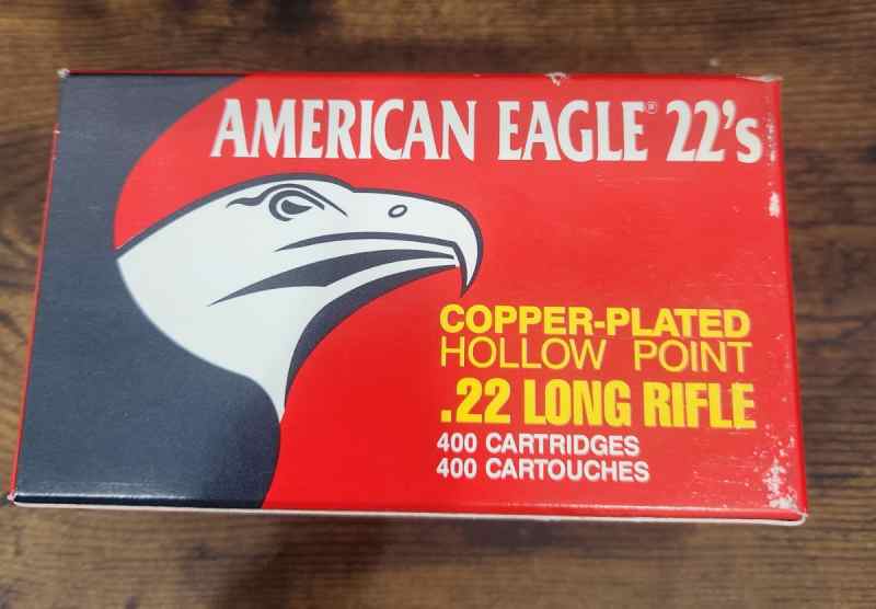 Vintage American Eagle 22lr 1 Br 10bx 40rd/bx 400r