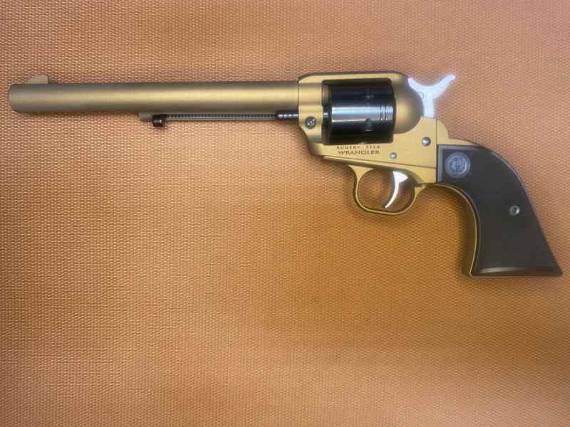 NEW IN BOX  Ruger Wrangler-22LR-7.5&quot; Bronze (2040)