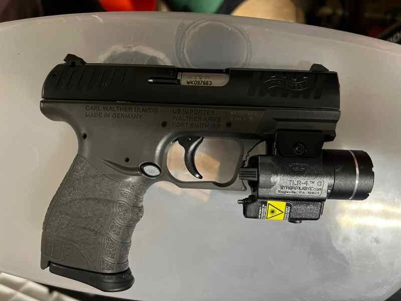Walther CCP carry package and and Ruger lcrx 