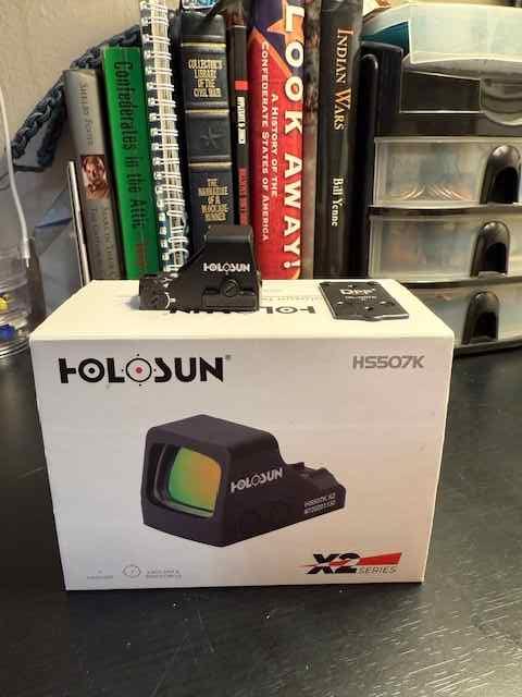 FS/FF Holosun HS507K-X2 Compact Pistol Red Dot Sig