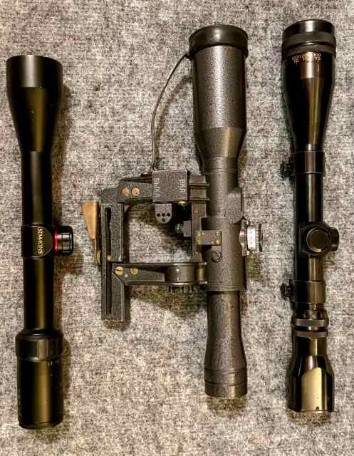 BELARUSIAN PSOP / WEAVER V9-II / SIMMONS scopes