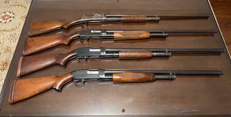 Winchester 1897 and Model 12