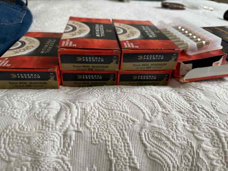7mm mag Federal Nosler partition 140 
