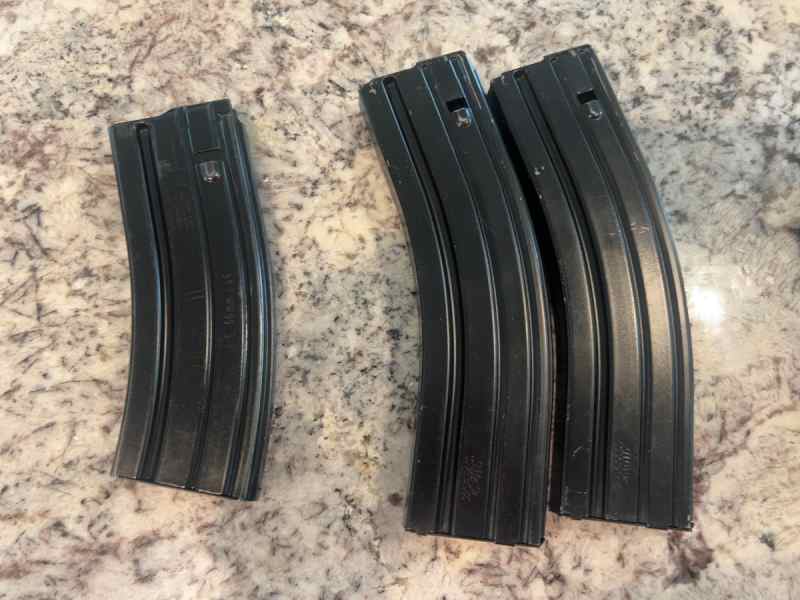 HK &amp; 40rd AR15 mags 
