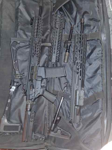 Mcx legacy rifle w/barrels and accessories 