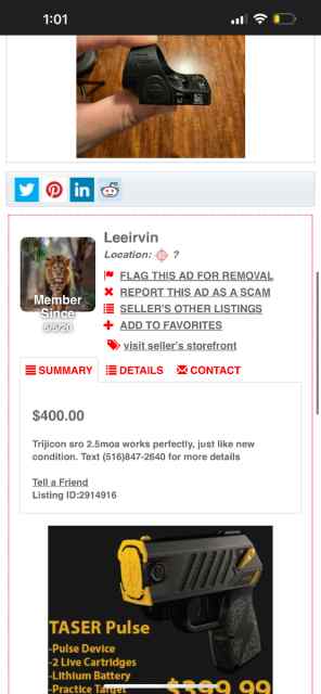 !!SCAM ALERT!! Trijicon/ Surefire/Holosun/Eotech
