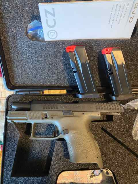 OD FRAME CZ P10-S EXCELLENT CONDITION 