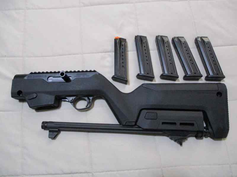 Ruger PC Carbine Magpul PC Backpacker Takedown 9mm