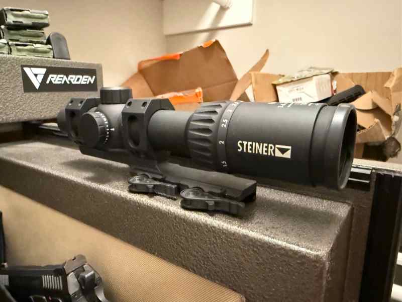 Steiner P4Xi on ADM Mount 