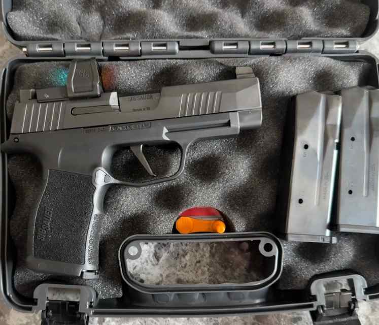 Sig Sauer p365 XL with optics