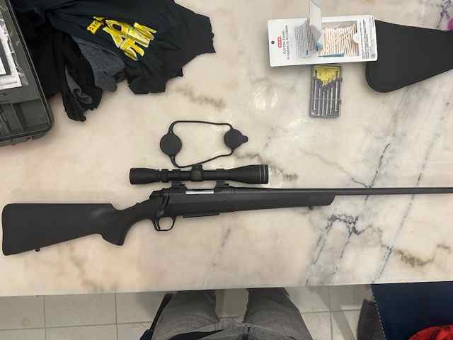 Browning 6.5 creedmoor W/ Leopold Scope