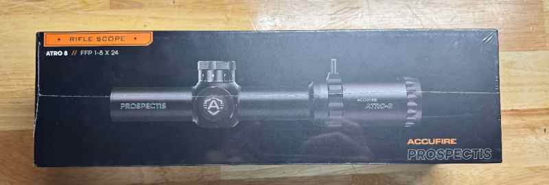 Accufire Prospectis ATRO 8 Rifle Scope 