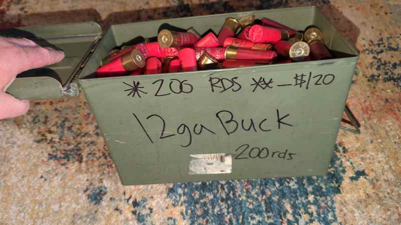 200 Rounds  00 Buckshot 12 gauge Winchester   $120
