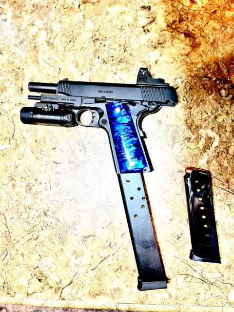 45 GIRSAN 1911 (MAMMOTH TUSK GRIPS)