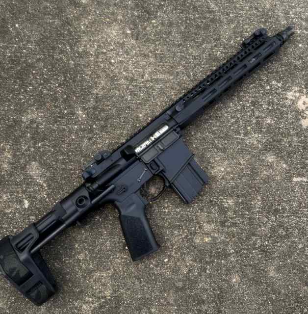 AR Pistol 11.3”  6.8mm SPC Wilson Combat Barrel,on