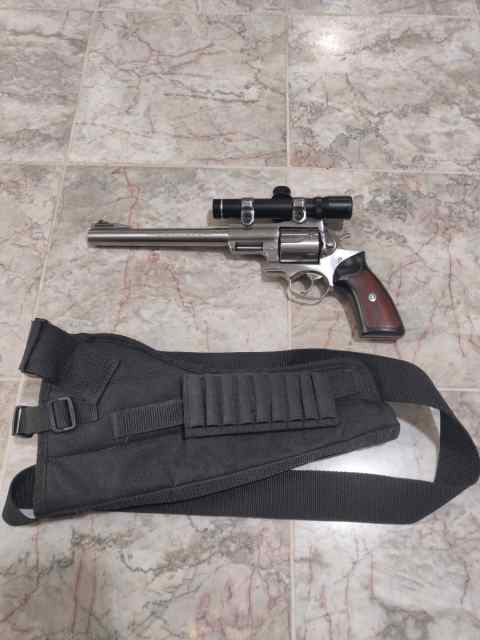 RUGER SUPER REDHAWK 44MAG MAGNA PORT SCOPE HOLSTER