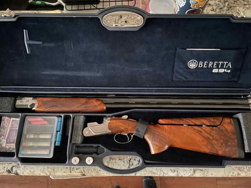 Beretta 694 RH with bfast stock 