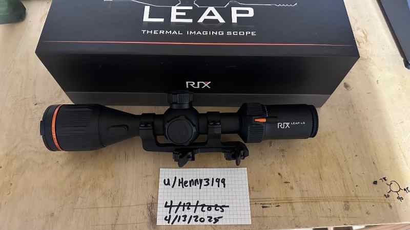 RIX Leap L3 thermal scope like new 