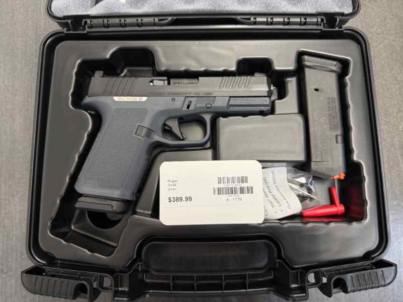 Ruger RXM 9MM (WARF ARMS) $389