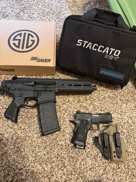 Staccato c2 / sig rattler pistol 