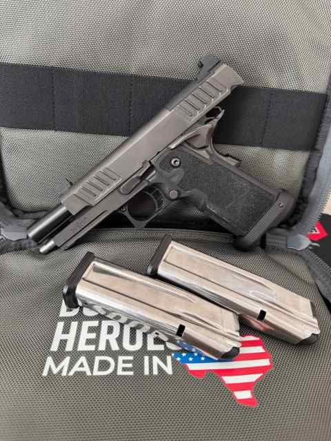 Staccato P Steel Frame OR, DLC Barrel, 2 Mags/Case