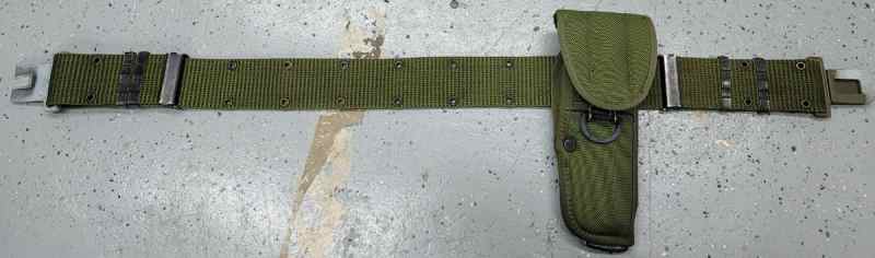 M12 Holster and belt with alice clips