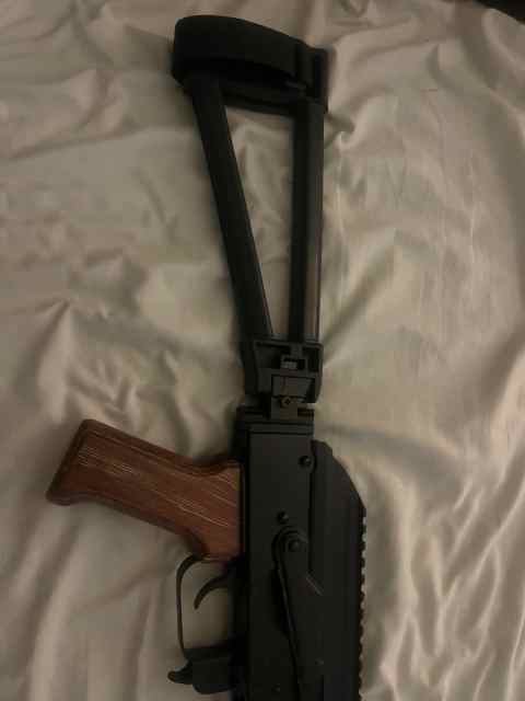 Psa Ak-P Gf3  Triangle Side Folding Pistol Redwood