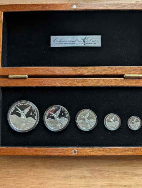 5 Coin Libertads Collection 2011