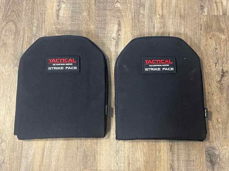 AR 500 Curved Steel Body Armor.  