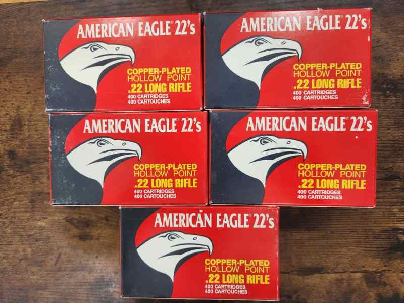 Vintage American Eagle 22lr 5 Bks-H Def**New Price
