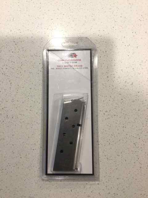 CHIP MCcORMIC OFFICER SIZE .45 MAGAZINE NIB