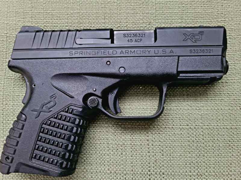 Springfield XD-S 45 ACP