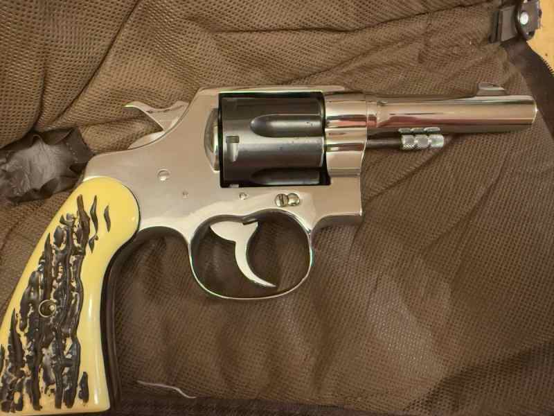 Colt New Service Model 38 special late 30’s. 