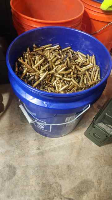 223 cases and 9mm bullet