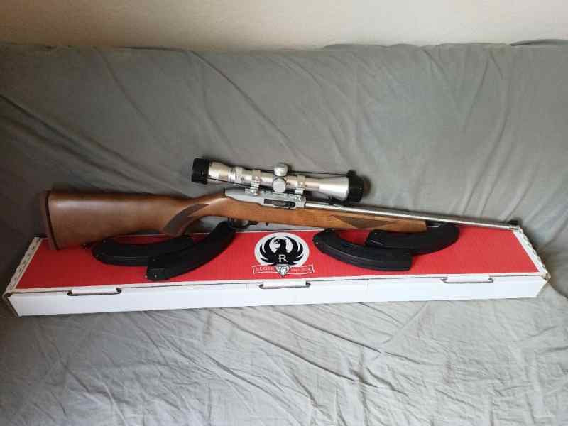 Ruger 10-22 Anniversary Edition.