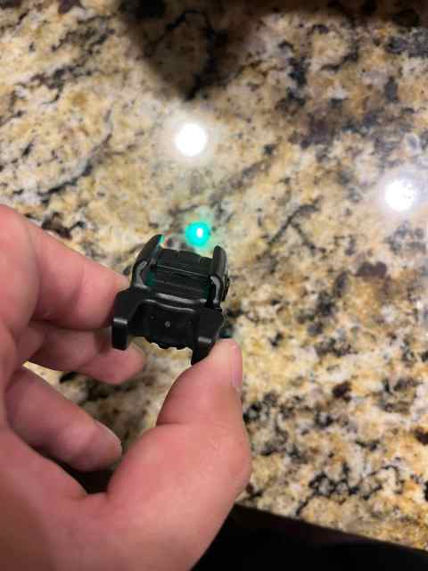 Holosun green pistol laser
