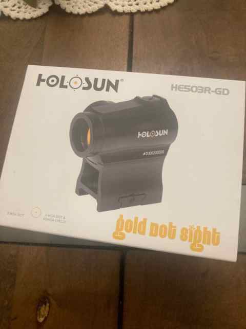 Holosun HE503R-GD Gold Dot NIB