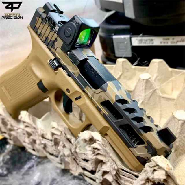Zaffiri Precision Glock HD Fiber Optic Suppressor Height Sights