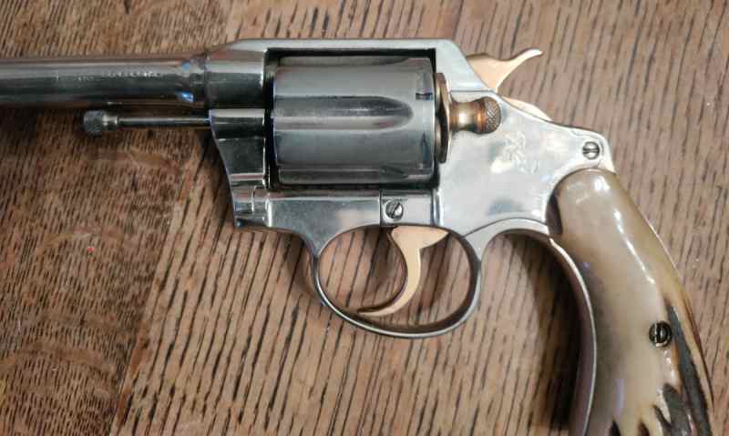 Colt Police Positive Special, Nickel/Gold, 38 Spl