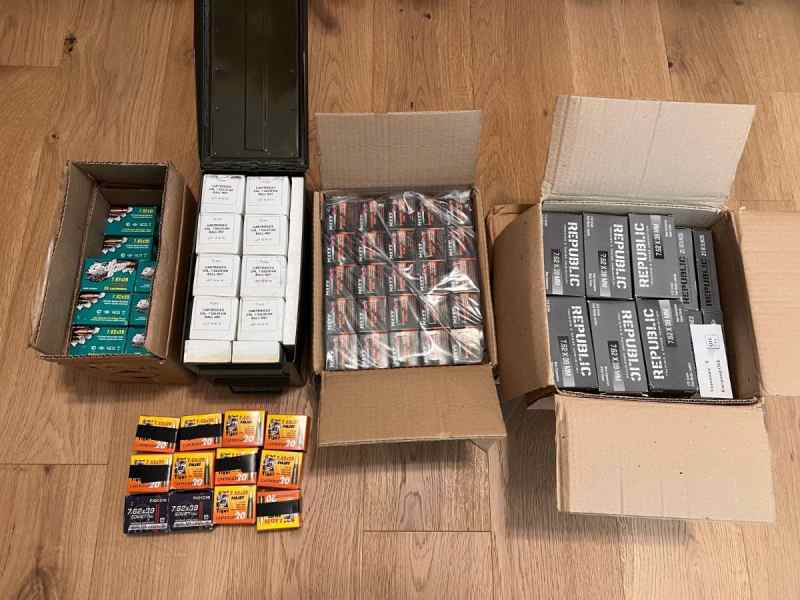 Russian - Imported 7.62x39 Non Corrosive AK Ammo