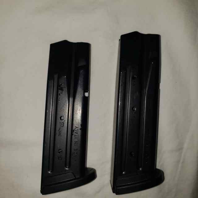 Sig sauer 250 magazines 2 ea  , Taurus G2c 3 ea. 